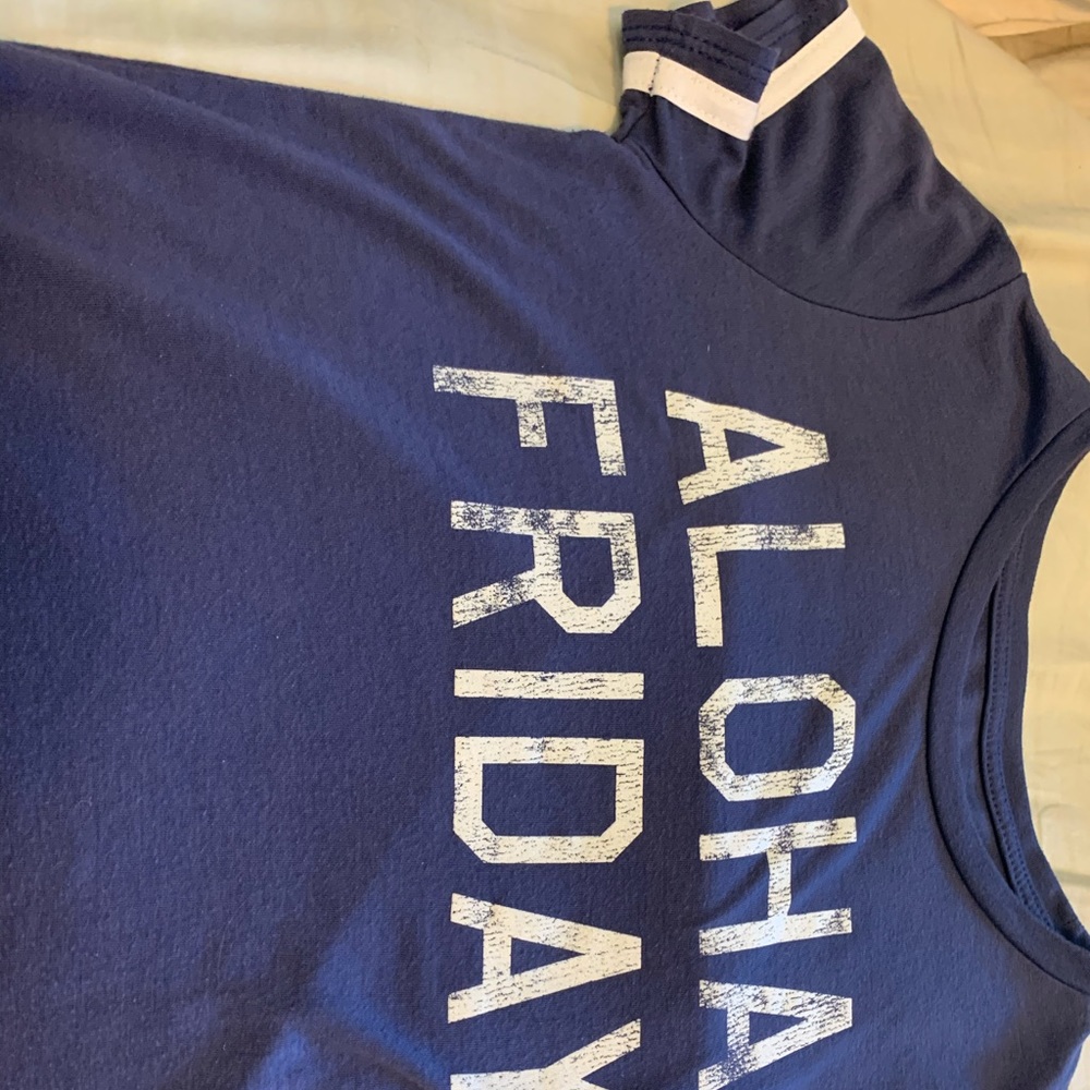 Navy blue t-shirt